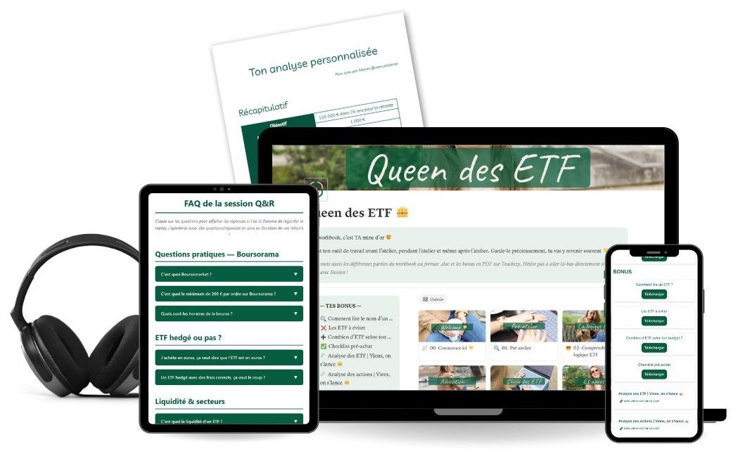 Aperçu de l'atelier Queen des ETF